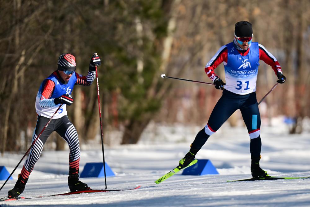 熊猫体育下载-男子越野滑雪日本选手冲刺夺冠